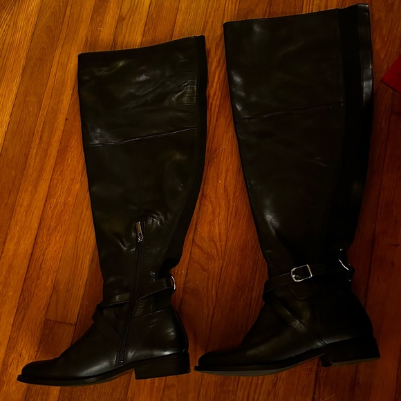 Duo Boots Tailored, Wide Calf, Over the Knee Leather Boot (Curvy Friendly) EU 39 - Picture 4 of 6